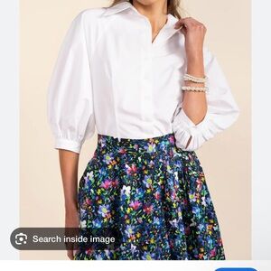 Apparalel 3/4 sleeve Belmont blouse NWT XL